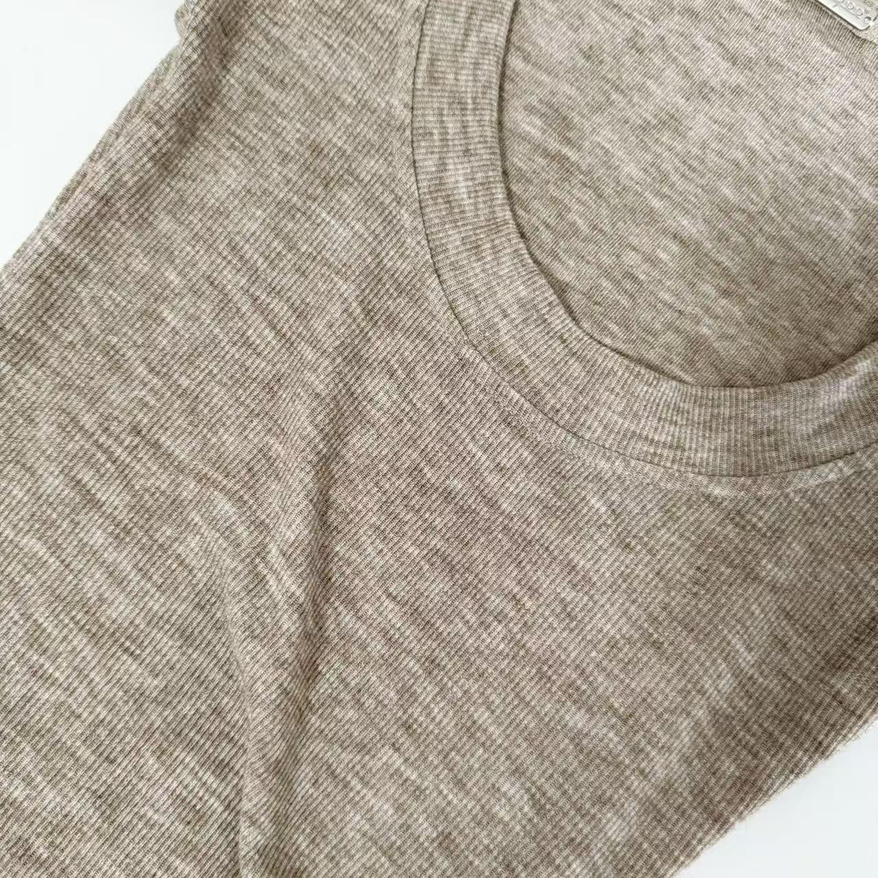 M900 Women's 2026 Spring Summer Short Sleeve T-Shirt with Large U-Neck Slimming Sexy Top - Image 4